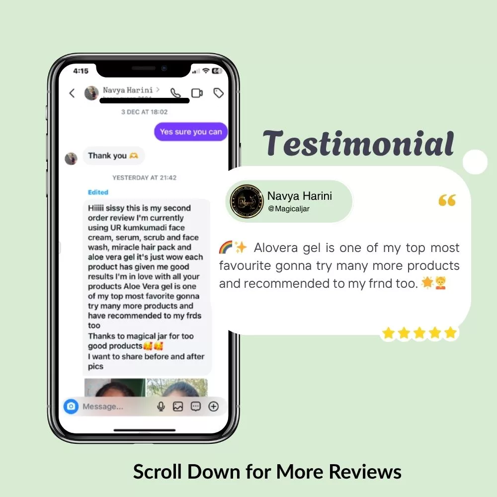 Aloe Vera Gel for Skin and Hair | Thick & Refreshing