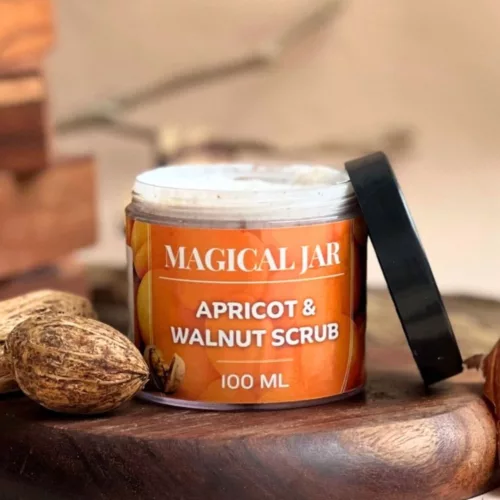 Apricot Walnut Scrub for Dark Neck & Underarms