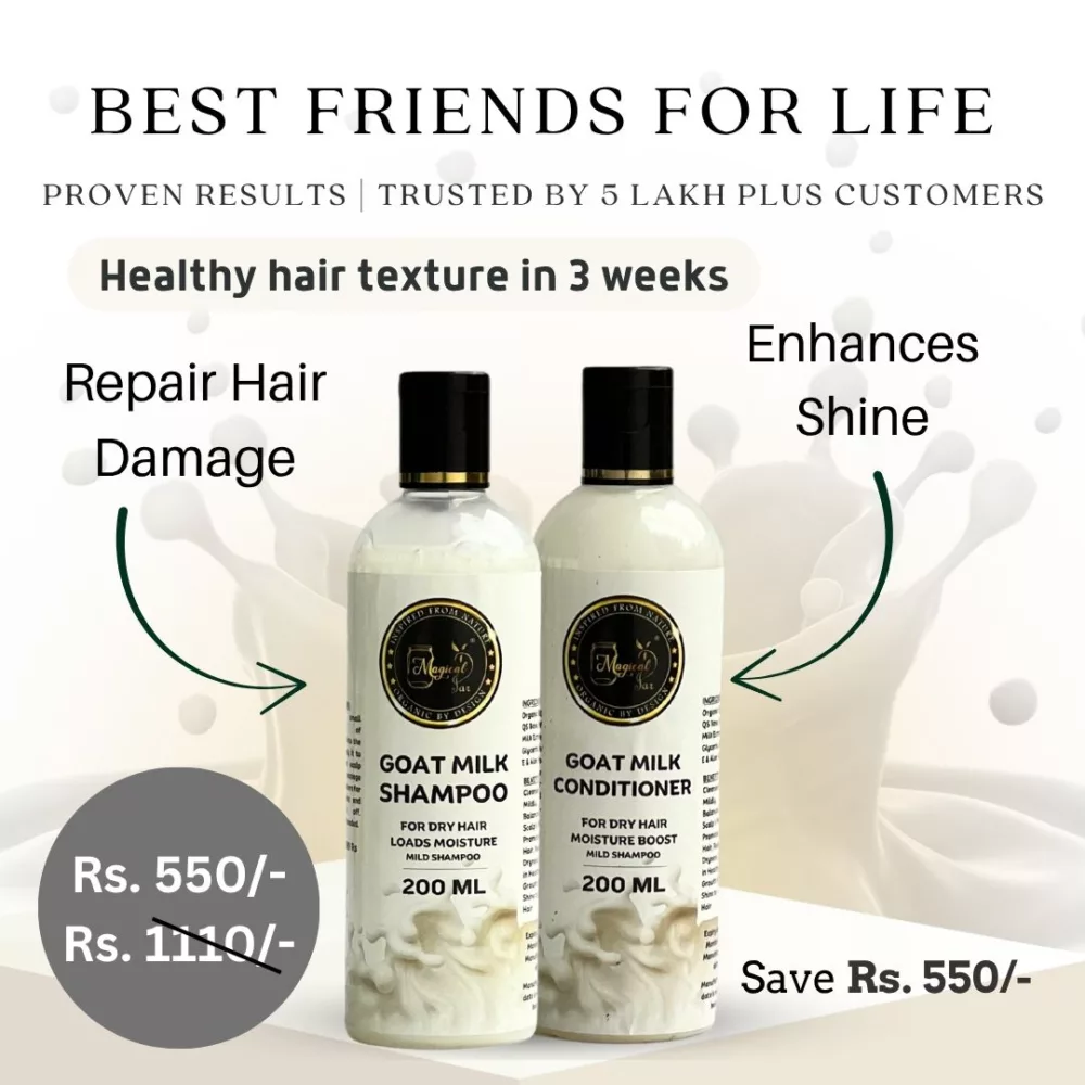 Goat Milk Shampoo – Damaged & Sensitive Hair