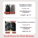 Goat Milk Shampoo – Damaged & Sensitive Hair