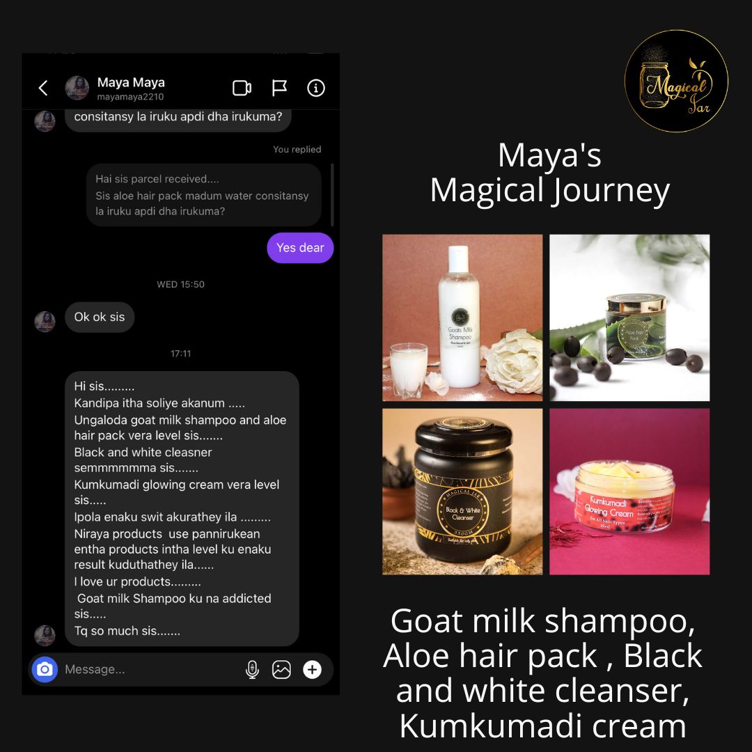 Goat Milk Shampoo (For Dry Hair) – Magical Jar