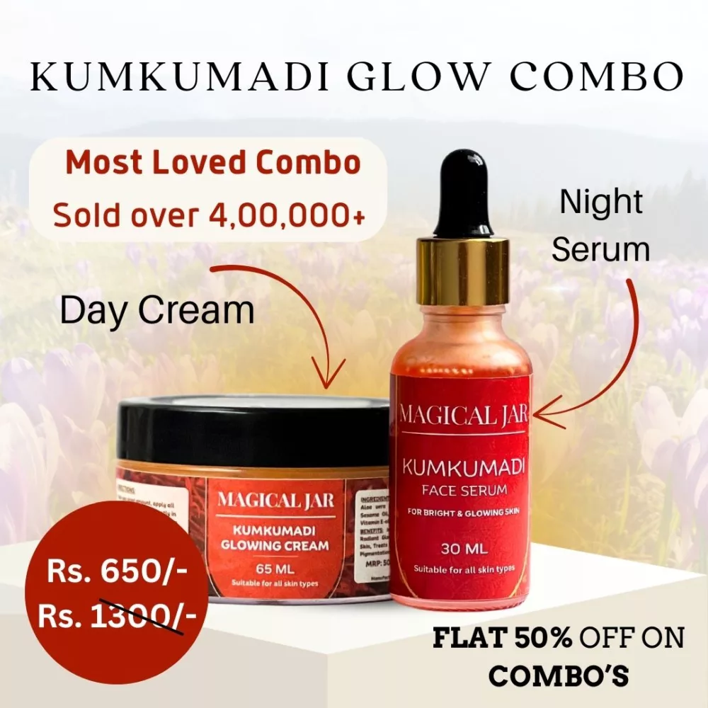 Kumkumadi Glow Duo I Serum & Cream