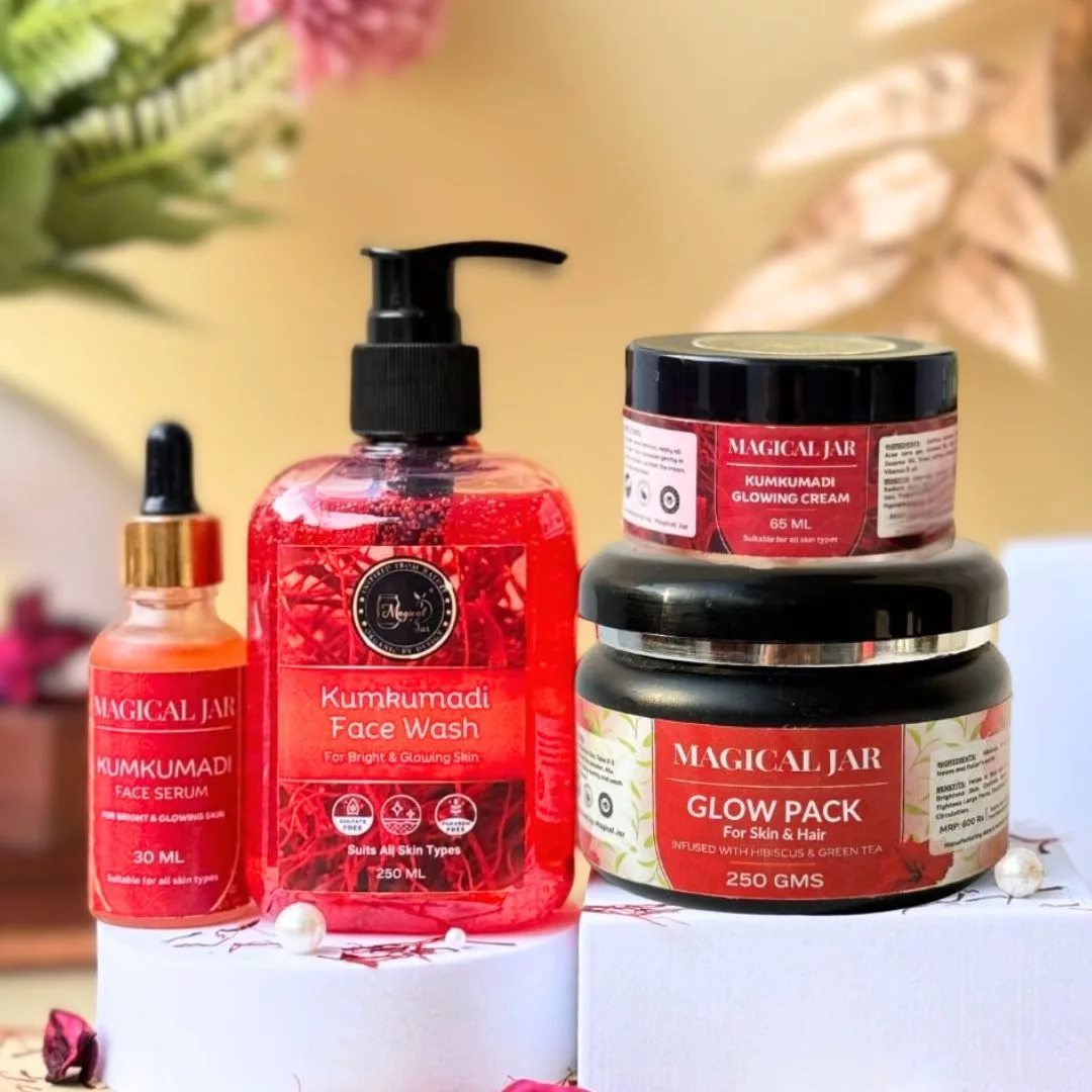 Kumkumadi Glow Combo Kit | Pack of 4