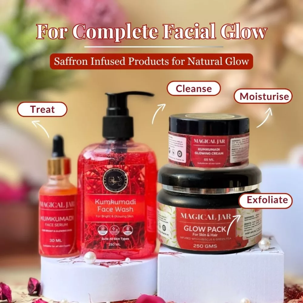 Kumkumadi Glow Combo Kit | Pack of 4