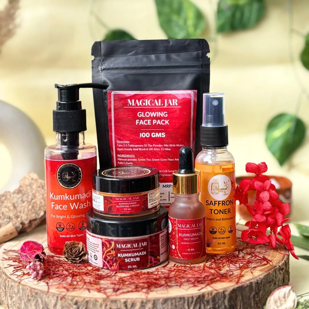 Glow Facial Mini Kit - 6 ( Complete Routine )