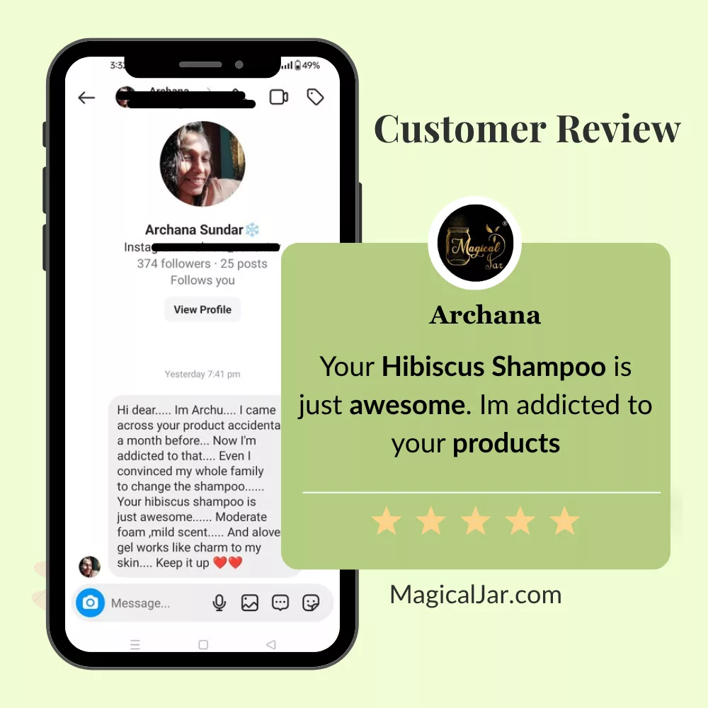Magicaljar hibiscus shampoo reviews1