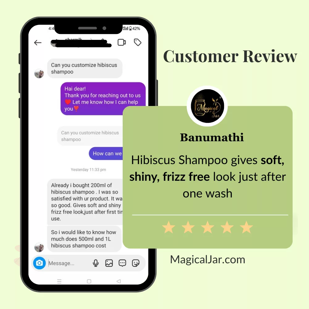 Magicaljar hibiscus shampoo reviews3