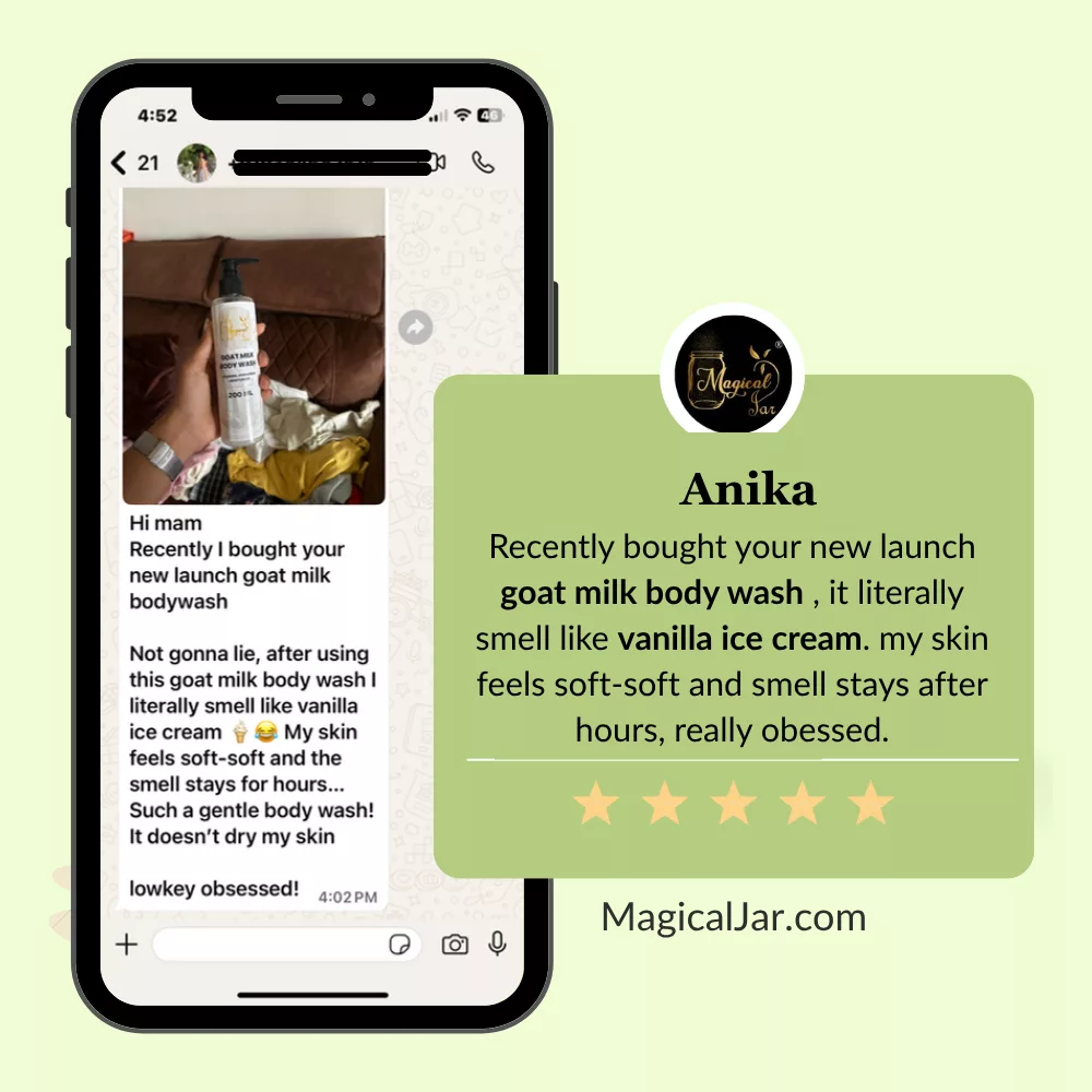 Magical Jar Goat Milk Body Wash442