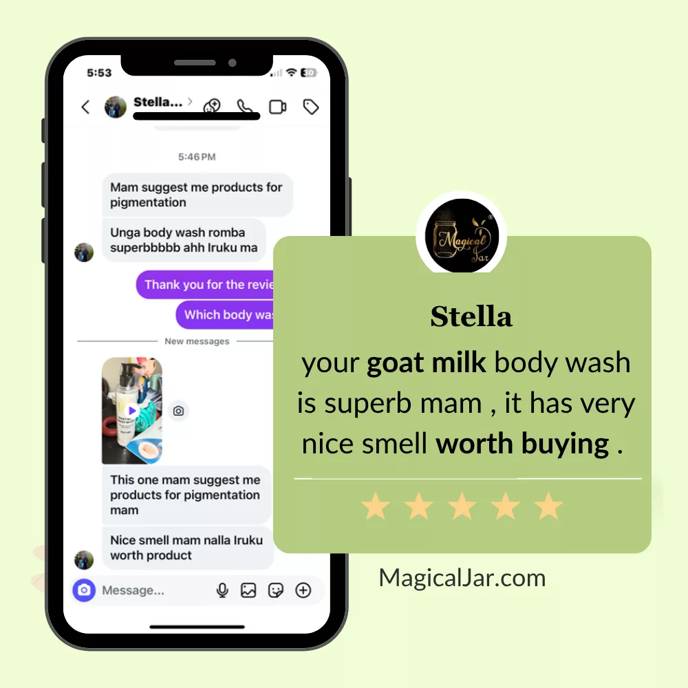 Magical Jar Goat Milk Body Wash443