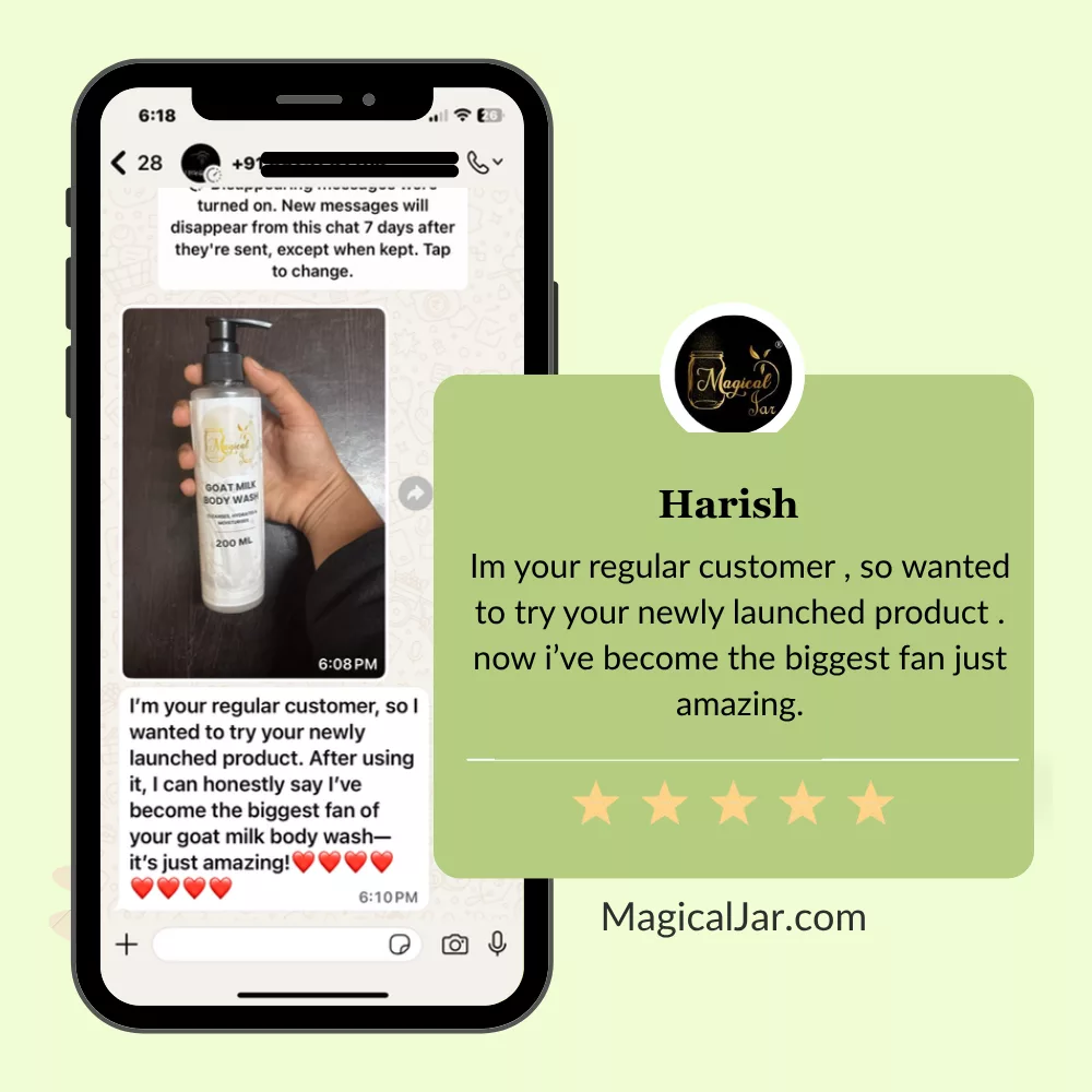 Magical Jar Goat Milk Body Wash444