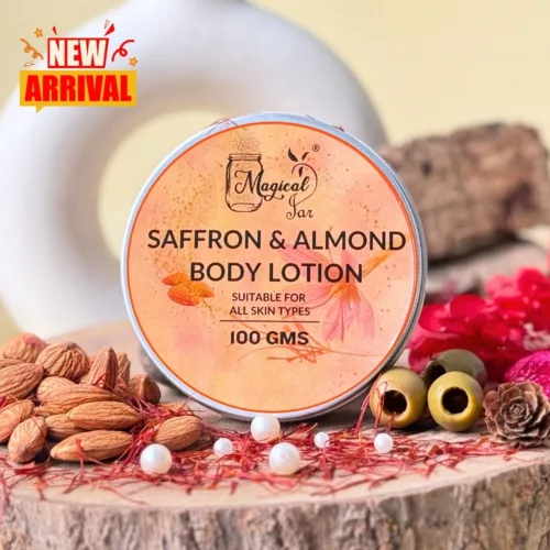Saffron Almond Body Lotion