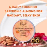 Saffron Almond Body Lotion