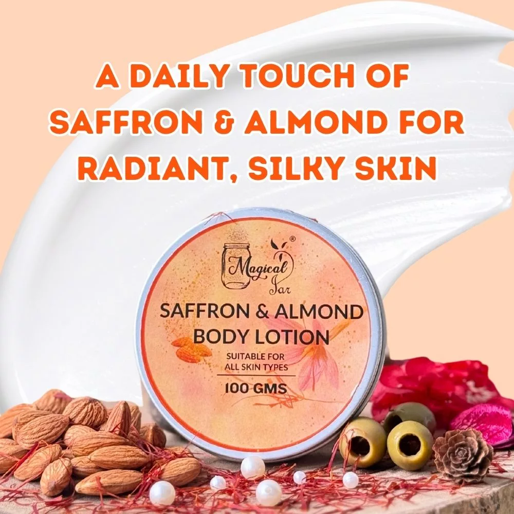 Saffron Almond Body Lotion