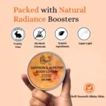 Saffron Almond Body Lotion